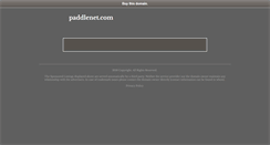 Desktop Screenshot of paddlenet.com